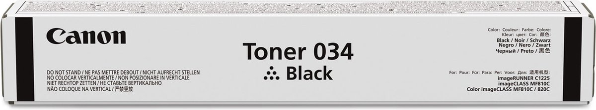CANON Toner 034 Black
