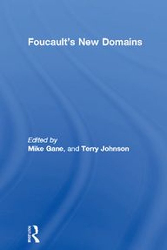Foucault's New Domains - cover
