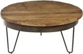 Bijzettafel voor binnen | varo | eikenhout | bruin |