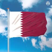 Vlag Qatar 150x225cm - Spunpoly