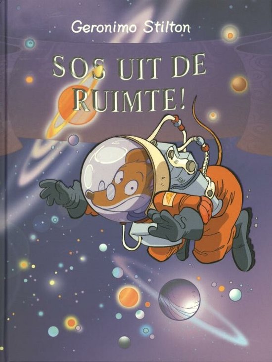 Cover van het boek 'SOS uit de ruimte (54)' van Geronimo Stilton