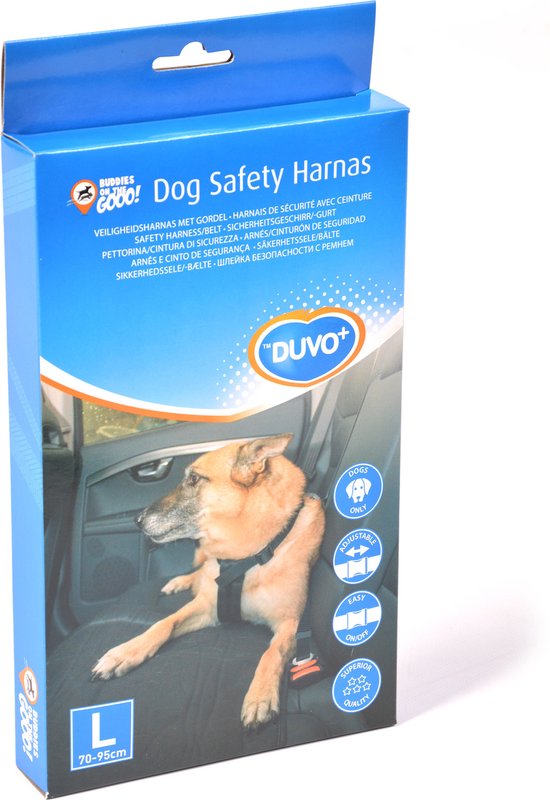 VEILIGHEIDSHARNAS HOND AUTO L van Merkloos — afbeelding 3