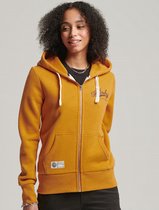 Superdry Dames Trui Vintage Script Style College hoodie met rits