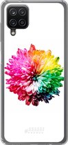 6F hoesje - geschikt voor Samsung Galaxy A12 - Transparant TPU Case - Rainbow Pompon #ffffff