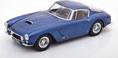 Ferrari 250 SWB 1960 (Blauw) (22 cm) 1/18 KK Scale - Model auto - Schaalmodel - Modelauto - Miniatuur autos