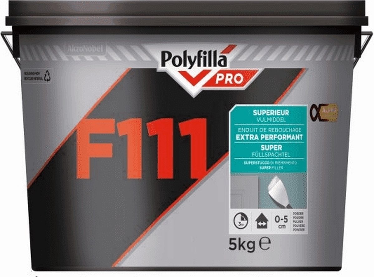 Polyfilla Pro Binnenvulmiddel F111 5 kg