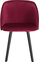 furnibella - Eetkamerstoelen BH120-1, 1x, keukenstoel, woonkamerstoel, gestoffeerde stoel, design, met armleuning, frame van massief hout