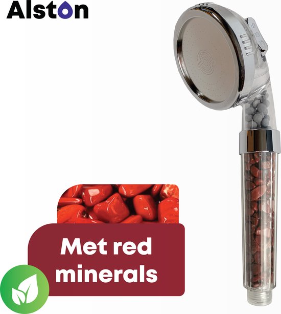 Ionische douchekop Waterbesparend Krachtige Regendouche Verhoogde