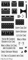 LJD Celebrate With Cake Clear Stamps (LJD-60)
