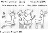 Santa & Friends Clear Stamps (CS-340)