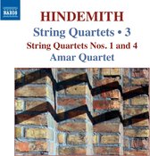Amar Quartet - Hindemith: String Quartets Nos. 1 & 4 (CD)