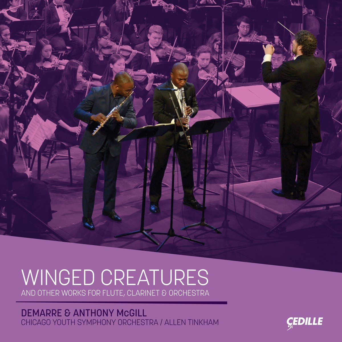 Anthony McGill - Demarre McGill - Chicago Youth Sy - Winged Creatures (CD)