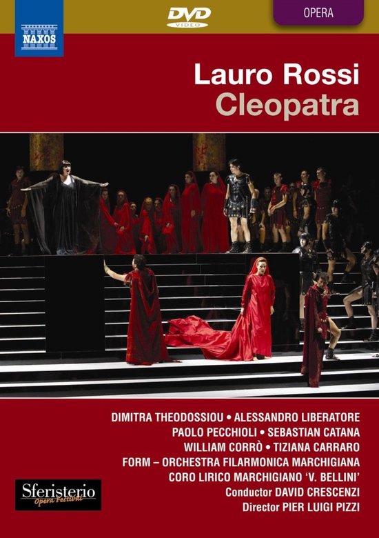 Orchestra Filharmonica Marchigiana, David Crescenzi - Rossi: Cleopatra (DVD)
