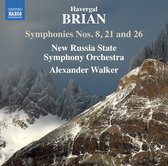 New Russia State Symphony Orchestra, Alexander Walker - Brian: Symphonies Nos. 8, 21 And 26 (CD)
