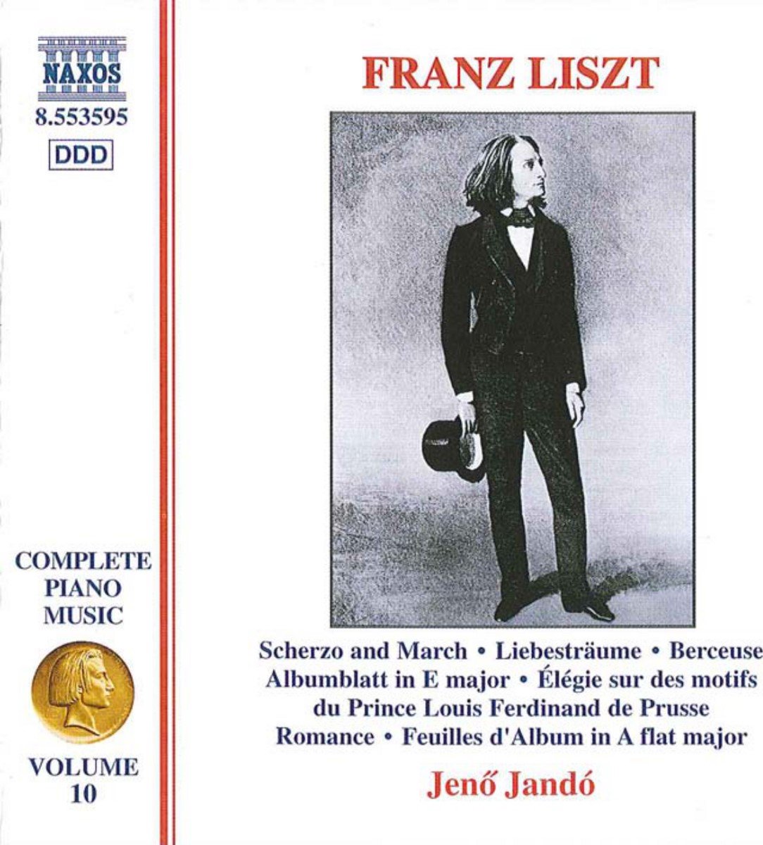 Jeno Jandó - Liszt: Piano Music 10 (CD)