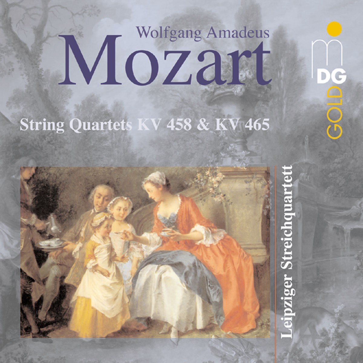 Leipziger Streichquartett - Mozart: String Quartets KV 458 & KV 465 (CD)