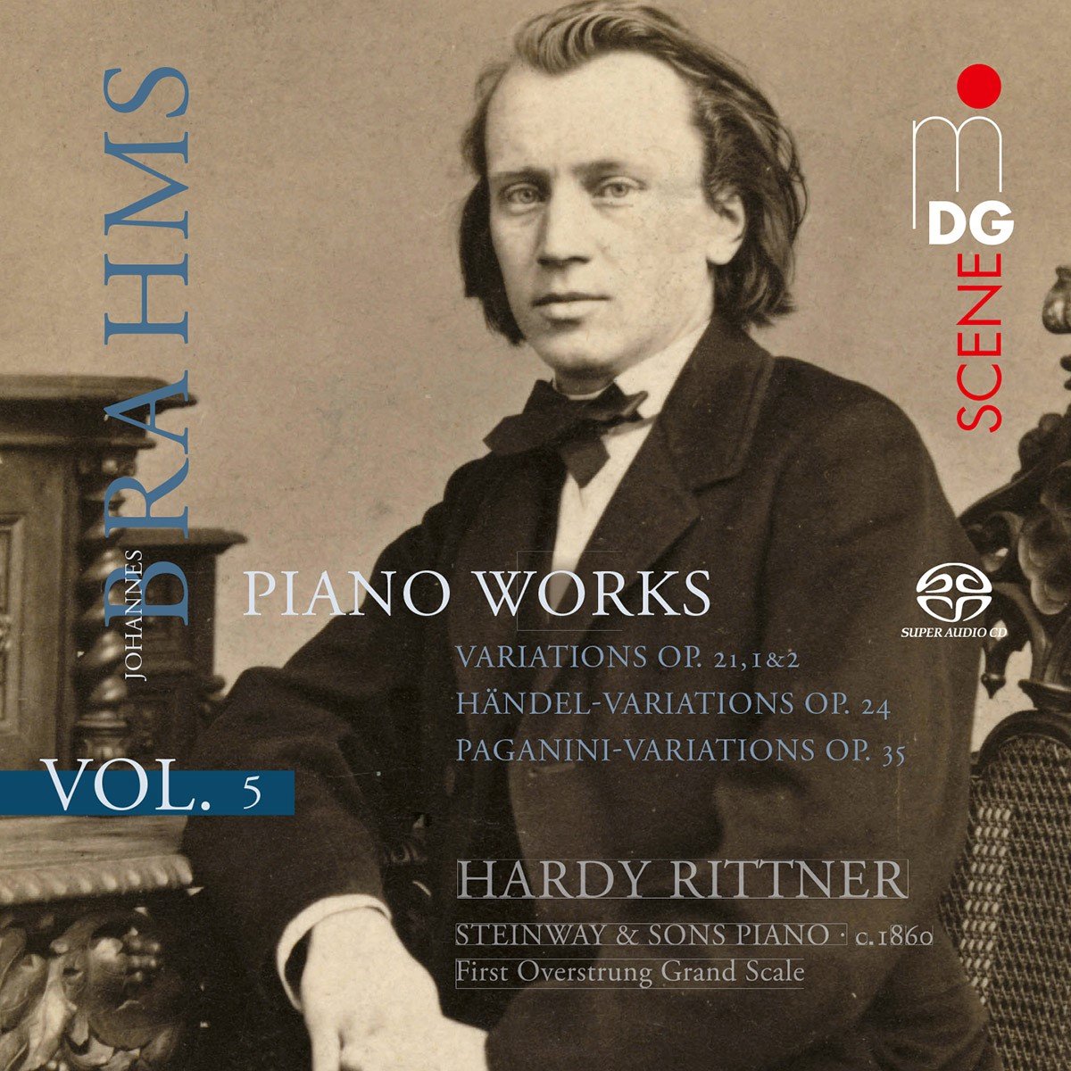 Hardy Rittner - Brahms: Complete Piano Vol 5 (SACD)