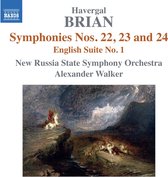 New Russia State Symphony Orchestra, Alexander Walker - Brian: Symphonies Nos. 22, 23 & 24/English Suite No.1 (CD)