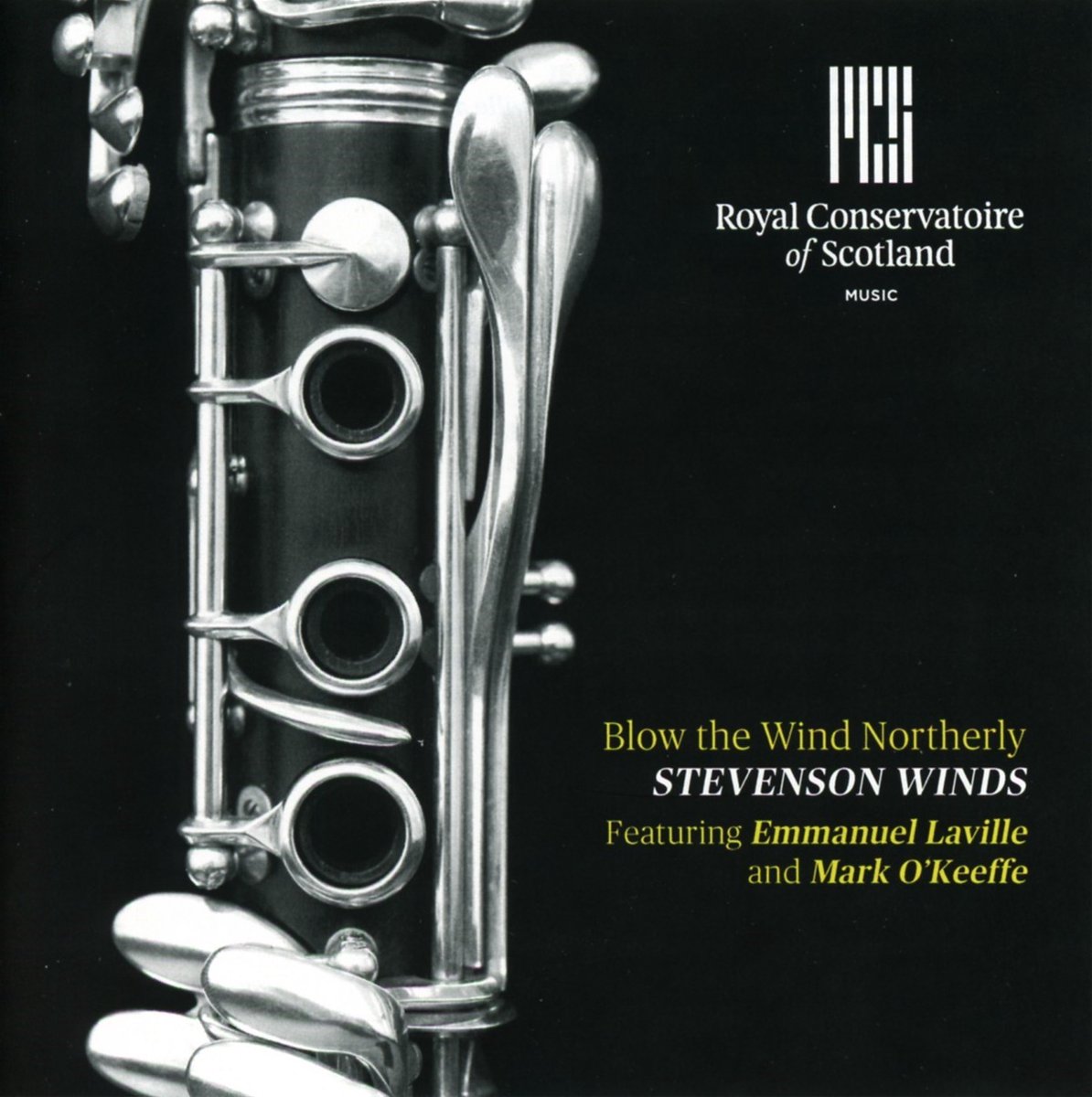 Stevenson Winds Featuring Emmanuel Laville And Mark O'Keefe - Blow the Wind Northerly (CD)