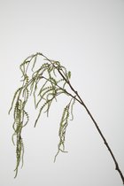 Kunsttak - gras - topkwaliteit decoratie - 2 stuks - decoratie plant - Groen - 130 cm hoog