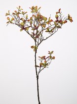Kunsttak - herfstbladeren - topkwaliteit decoratie - 2 stuks - zijden kunsttak- Herfst - 79 cm hoog