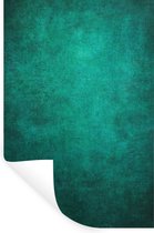 Muurstickers - Sticker Folie - Turquoise muur - 40x60 cm - Plakfolie - Muurstickers Kinderkamer - Zelfklevend Behang - Zelfklevend behangpapier - Stickerfolie