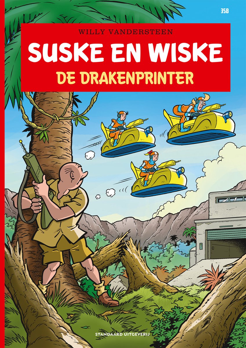 Suske en Wiske 358 - De drakenprinter op Prijzenvolger.com