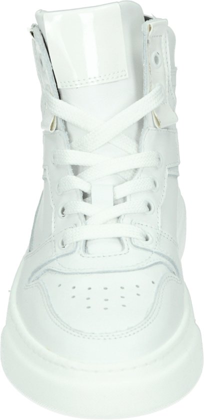 Hip D1450 - Volwassenen Half-hoge schoenen - Kleur: Wit/beige - Maat: 40 |  bol.com
