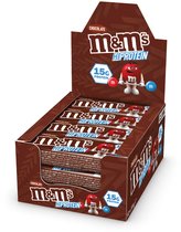 M&M's Hi Protein - eiwitreep - Chocolade (bruin) - 12 x 51g