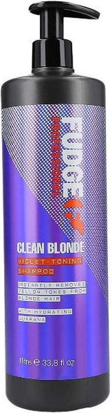 Fudge Clean zilvershampoo met - 1000 ml bol.com