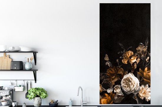 Poster Bloem - Or - Motifs - 80x160 cm