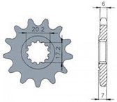 DMP voor tandwiel vtw am 6 13 T aansluiting groot 20.2MM