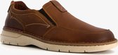 Hush Puppies leren heren instappers - Cognac - Maat 47