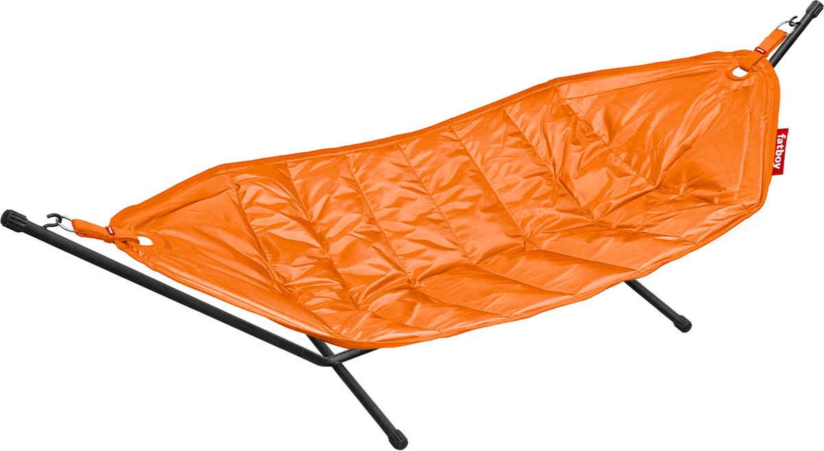 Fatboy Hangmat met standaard voor 2 personen Oranje - tot 150kg - 330l x 138b cm