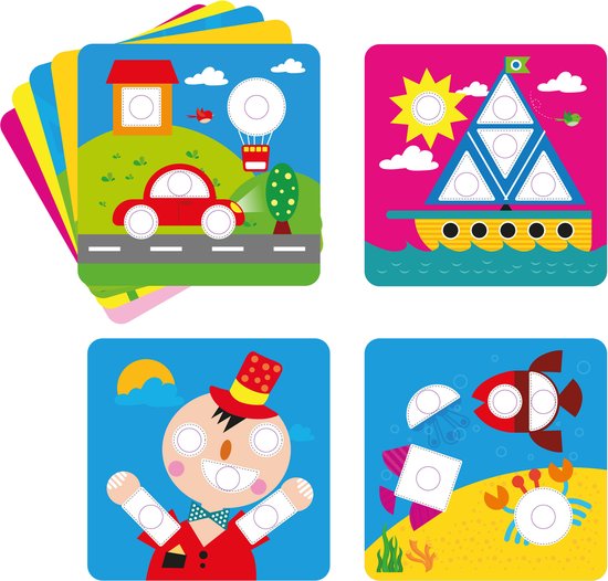Thumbnail van een extra afbeelding van het spel Ontdek de vorm - Spellen - Smartgames - Montessori Speelgoed - Creatief - Concentratie - Kinderspeelgoed - Ik leer - Cadeau