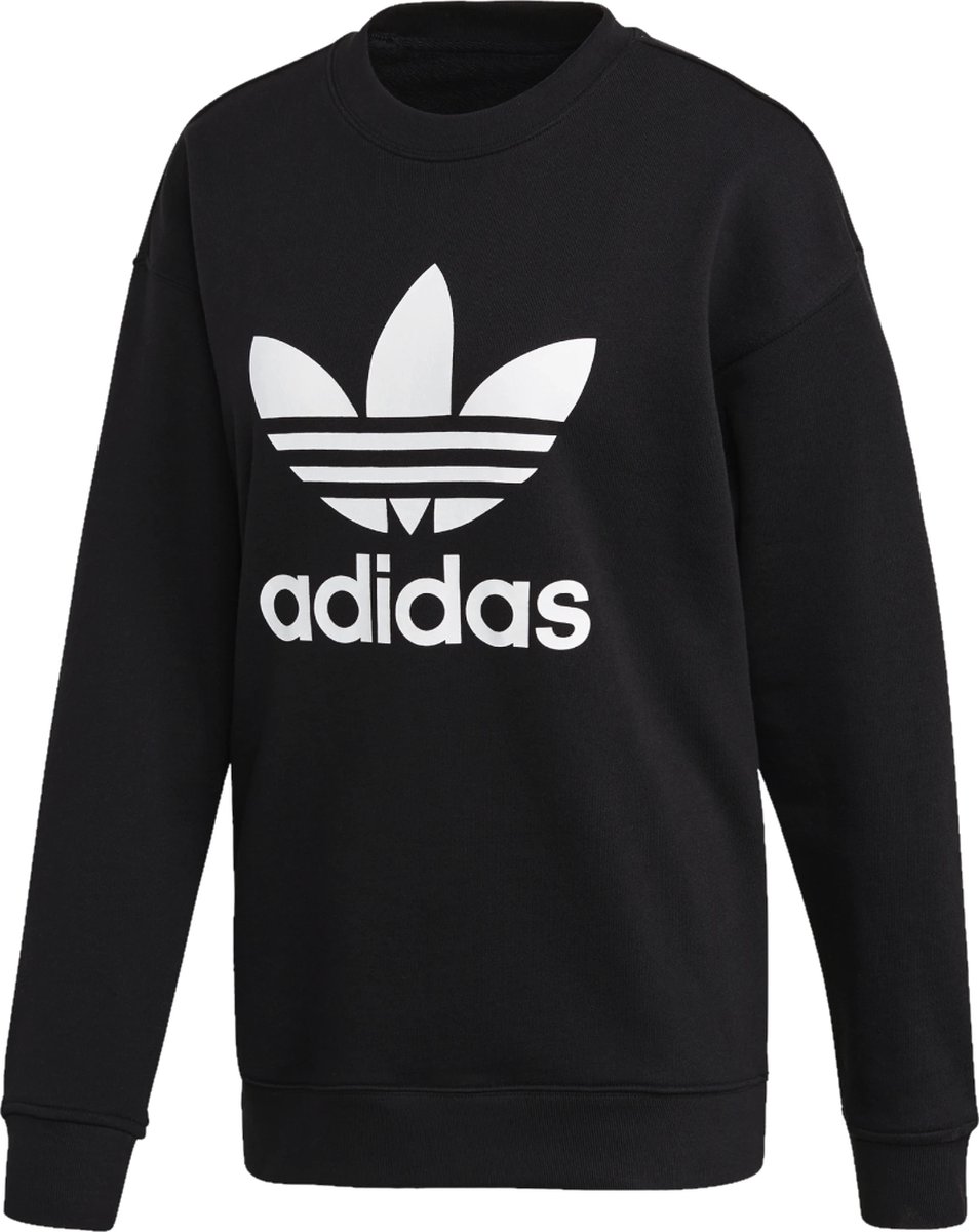 adidas Originals Trefoil Crew Dames Trui Maat S bol