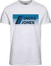 Jack & Jones T-shirt Booster White (Maat: 6XL)