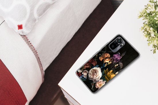 Coque Xiaomi Redmi Note 10 Pro - Bloem - Roses - Motifs - Siliconen