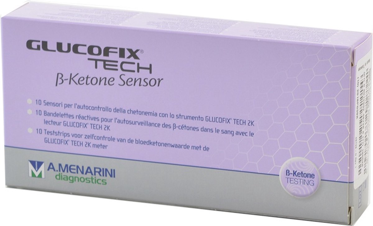 Glucofix Tech B-Ketonen 10 Strips