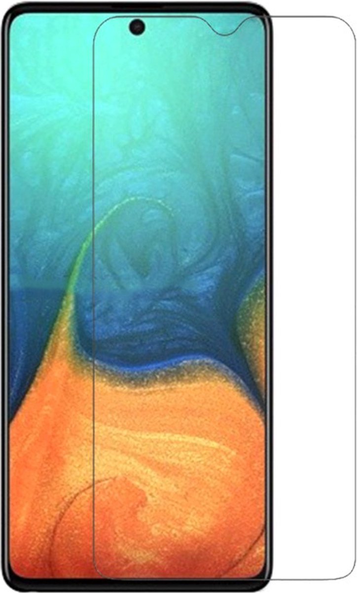 LuxeBass Full screenprotector geschikt voor Samsung Galaxy A71 - glas scherm - bescherming