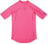O'Neill - UV Zwemshirt voor meisjes - O'Neill Shortsleeve Skin - Rosa Shocking - maat 16 (163-170CM)