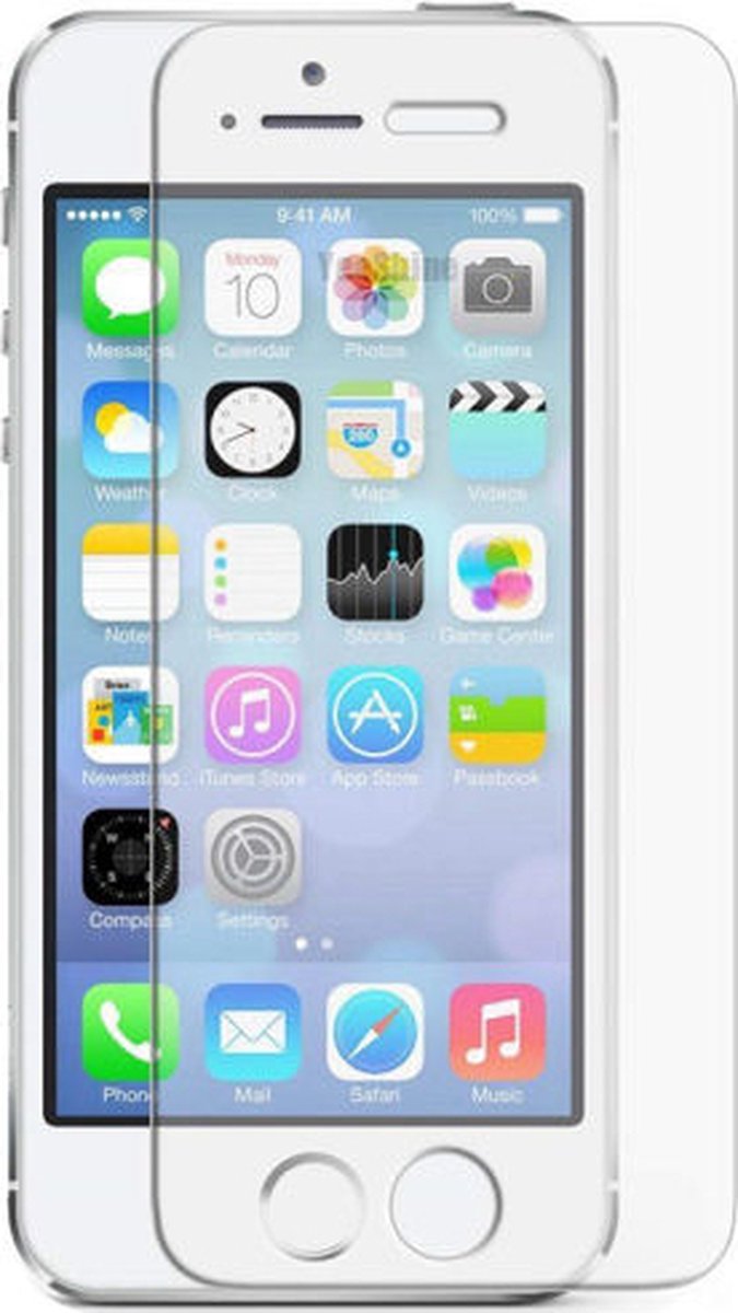 LuxeBass Screenprotector geschikt voor iPhone 5 - glas scherm - bescherming