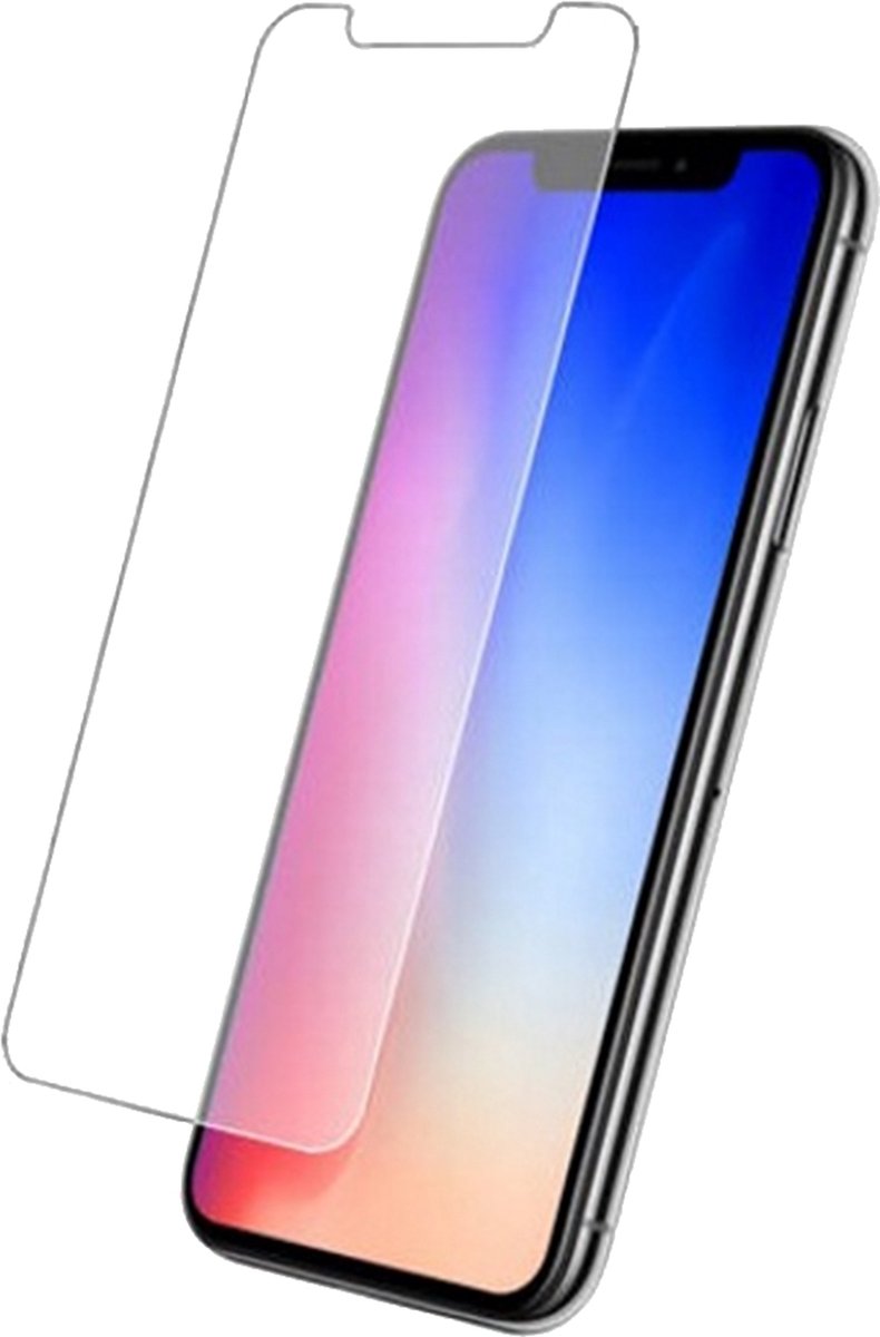 LuxeBass Screenprotector geschikt voor iPhone XR - glas scherm - bescherming