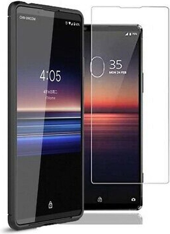 LuxeBass Screenprotector geschikt voor Sony Xperia 1 II - glas scherm - bescherming