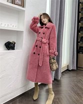 Roze Faux fur jas dames kopen? Kijk snel! | bol.com