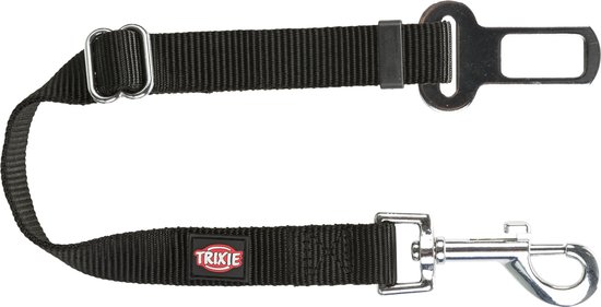 Trixie Veiligheidsgordel Auto - Tuigje - 60 cm x 20 mm - Zwart