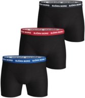 Bjorn Borg 3-Pack Boxershorts - Contrast Solids - Maat L