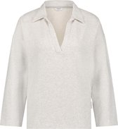 Penn & Ink Dames Sweater Grijs maat XL