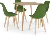 Decoways - 5-delige Eethoek lichtgroen