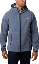 Columbia Heather Canyon Jas Heren - Jassen Heren Waterbestendig - Outdoorjas Winter - Blauw - Maat M